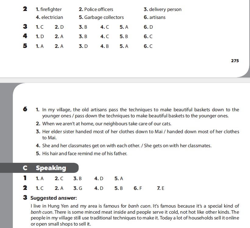 Giải sách bài tập Tiếng Anh 9 Global Success