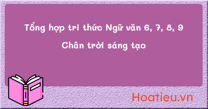 Tri thức Ngữ văn THCS sách Chân trời sáng tạo