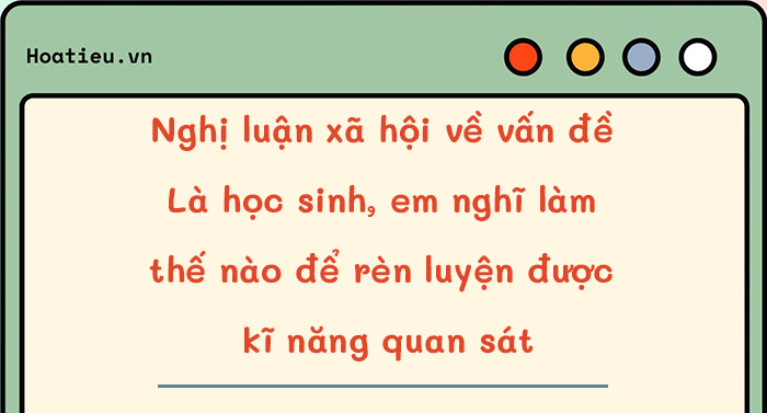 Viết bài văn nghị luận xã hội về một vấn đề cần giải quyết lớp 9 trang 78