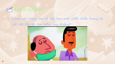 Giáo án điện tử Khẩu trang của em lớp 2