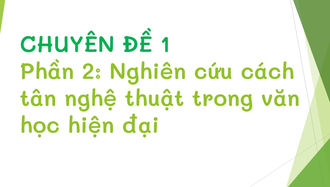 Giáo án PowerPoint chuyên đề 1 Ngữ văn 12 KNTT