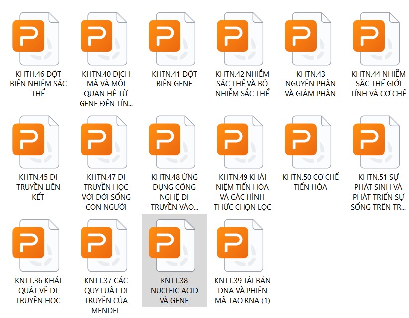 Bài giảng điện tử KHTN 9 Kết nối