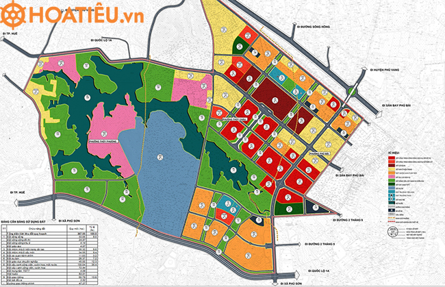 Cách nhận biết đất quy hoạch trên bản đồ