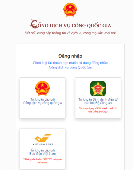 Làm lý lịch tư pháp trực tuyến