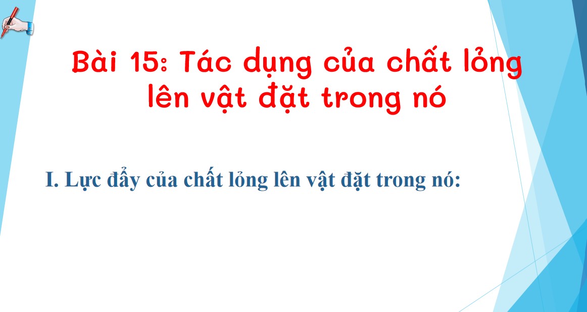 Giáo án điện tử KHTN 8 Cánh Diều Bài 15