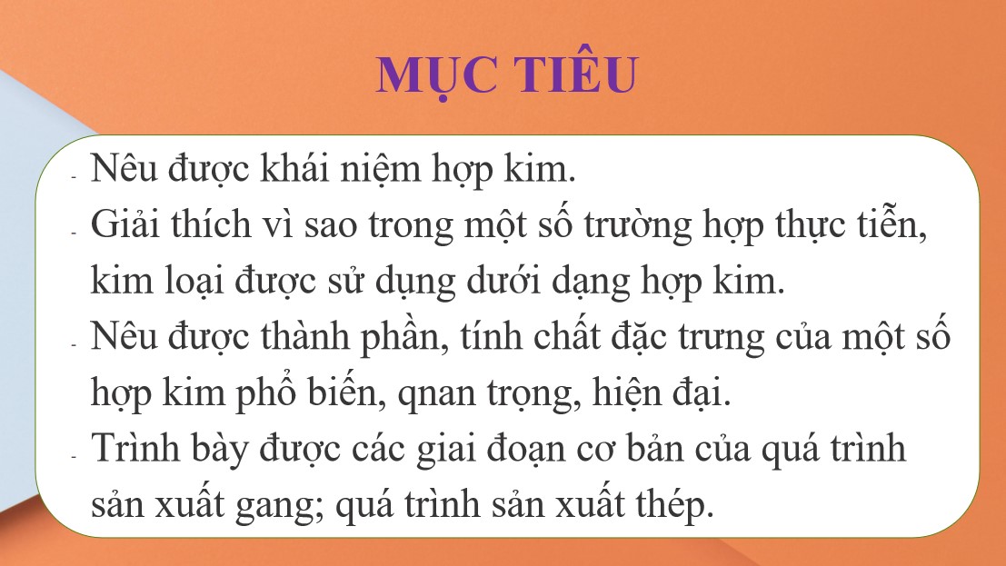 Giáo án điện tử bài 18 KHTN 9 Chân trời sáng tạo