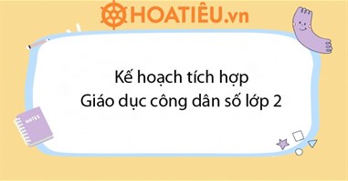 Kế hoạch tích hợp Giáo dục công dân số lớp 2 năm 2024-2025