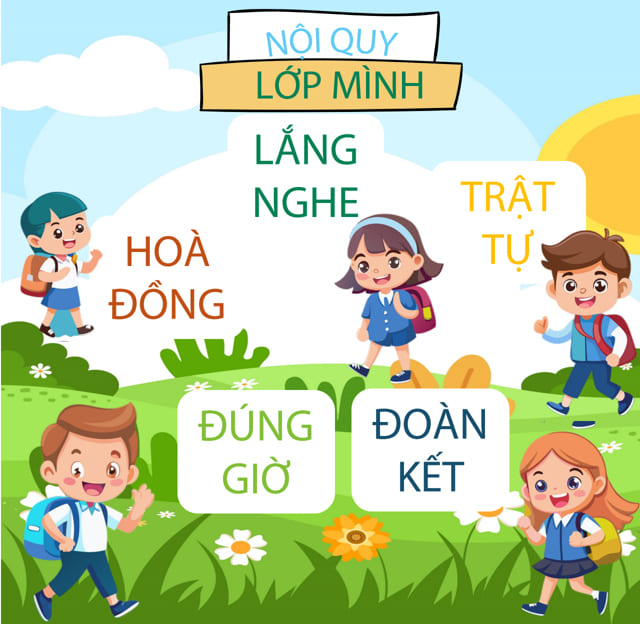 Bảng nội quy lớp học
