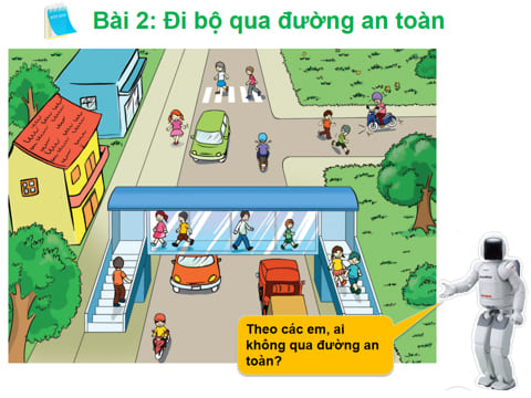 Bài giảng điện tử An toàn giao thông lớp 4