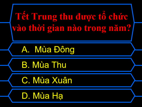 Trò chơi Trung thu bằng Powerpoint
