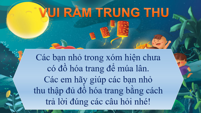PowerPoint câu hỏi Trung thu