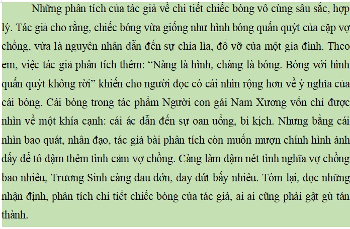 Viết kết nối với đọc trang 94 Ngữ văn 9 tập 1 KNTT