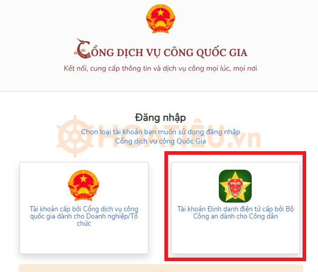làm hộ chiếu online qua Dịch vụ công Bộ Công an