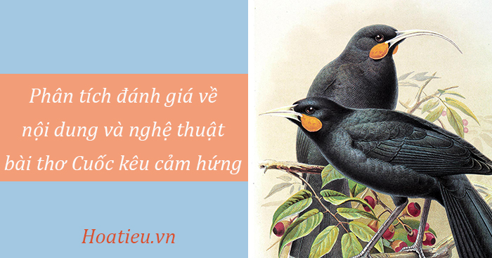 đánh giá nội dung nghệ thuật bài thơ Cuốc kêu cảm hứng 