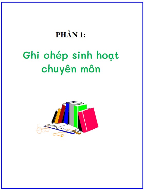 File sổ dự giờ tiểu học