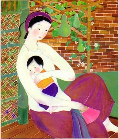 Bức tranh về mẹ