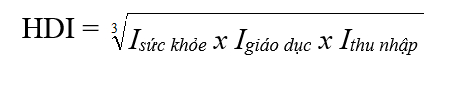 Cách tính chỉ số HDI