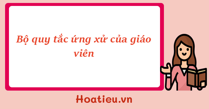 Quy tắc ứng xử trong cơ sở giáo dục