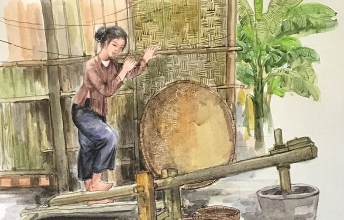 Phân tích bài Nghe tiếng giã gạo của Hồ Chí Minh