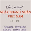 Thiệp chúc mừng ngày Doanh nhân Việt Nam 2025
