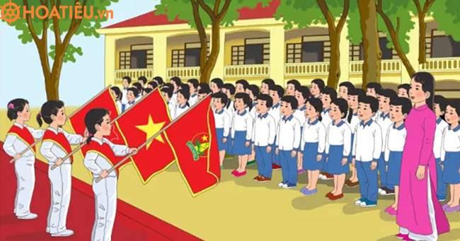 Lời dẫn chương trình sinh hoạt dưới cờ 2024