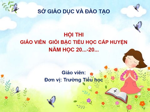 Powerpoint Một số thủ thuật giúp học sinh khắc sâu kiến thức khi học môn Toán lớp 4