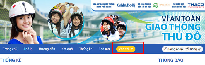 Hướng dẫn tham gia thi Vì an toàn giao thông thủ đô