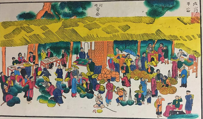 Đọc hiểu văn bản Chợ Đồng