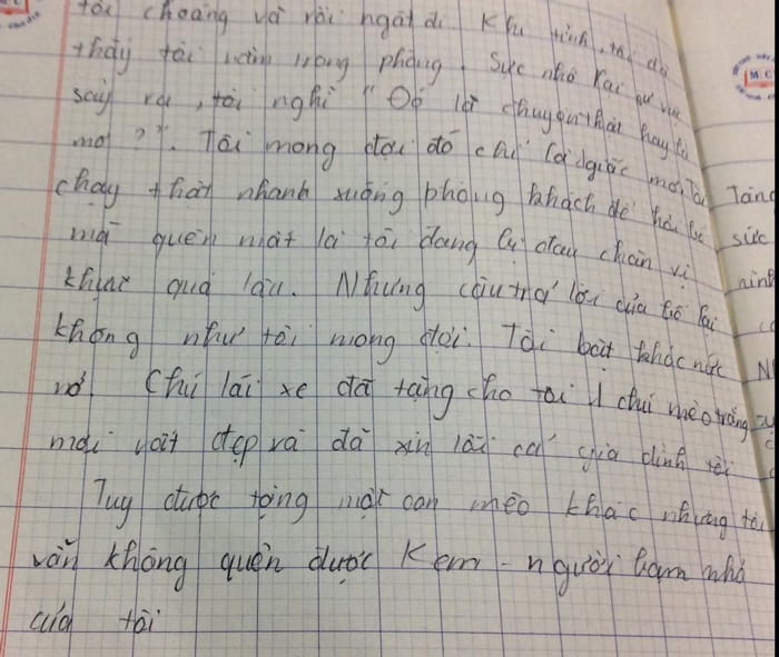 Kể lại một trải nghiệm buồn của em