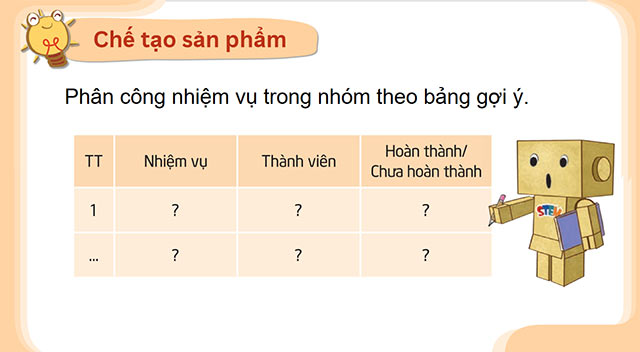 PowerPoint STEM Thùng rác thân thiện