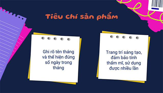 PowerPoint STEM Lịch để bàn tiện ích