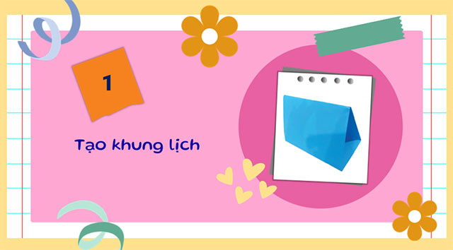 PowerPoint STEM Lịch để bàn tiện ích