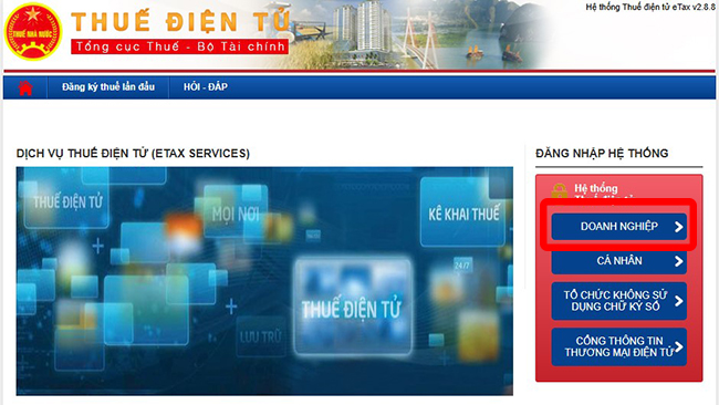 Cách nộp lệ phí môn bài qua mạng năm 2025