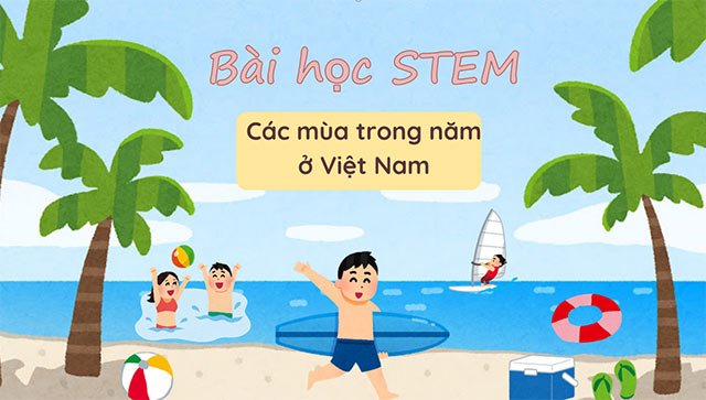PowerPoint STEM Các mùa trong năm ở Việt Nam