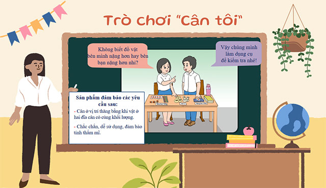 PowerPoint STEM Cân thăng bằng