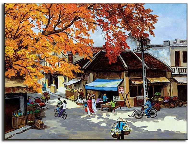 Phân tích bài thơ Phố ta