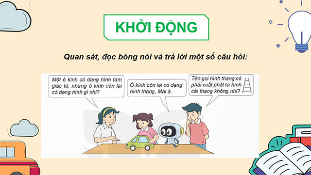 PowerPoint Hình thang, diện tích hình thang