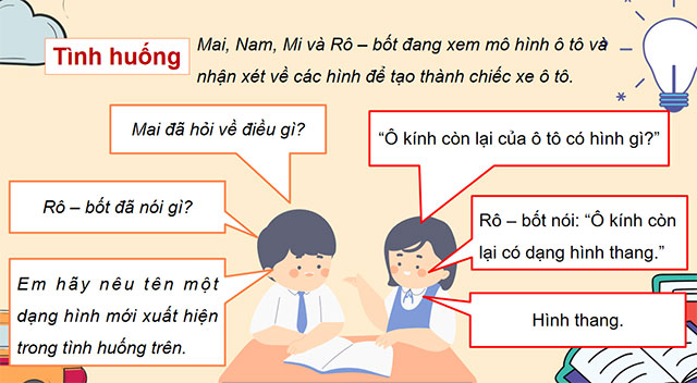 PowerPoint Hình thang, diện tích hình thang