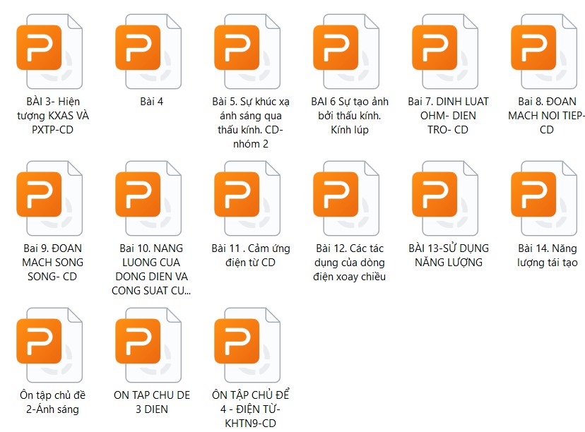 Tải bài giảng điện tử Vật lí 9 Cánh Diều