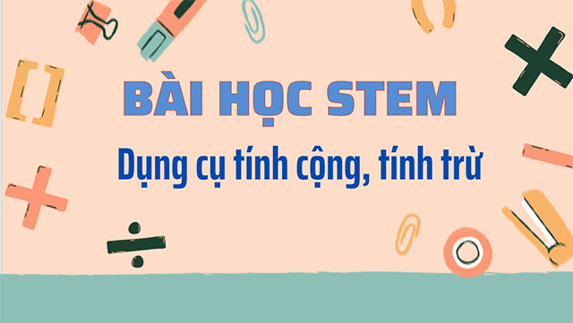 PowerPoint STEM Dụng cụ tính cộng, tính trừ