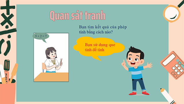 PowerPoint STEM Dụng cụ tính cộng, tính trừ