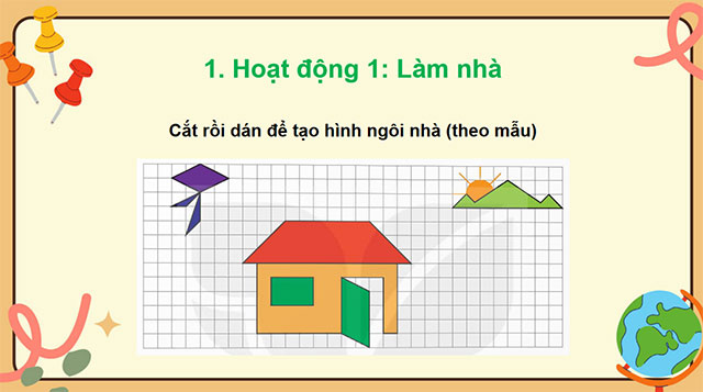PowerPoint Thực hành và trải nghiệm đo, vẽ, lắp ghép, tạo hình