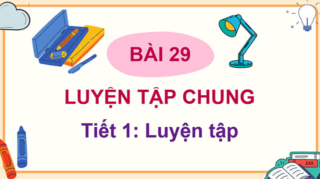 PowerPoint Luyện tập chung