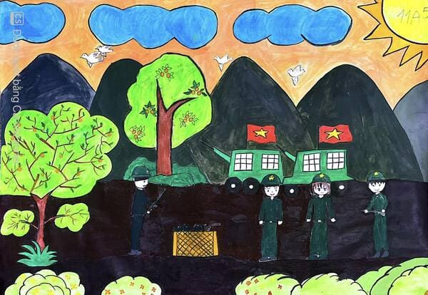 Tranh vẽ chủ đề ngày 22/12