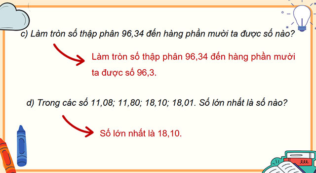 PowerPoint Ôn tập số thập phân