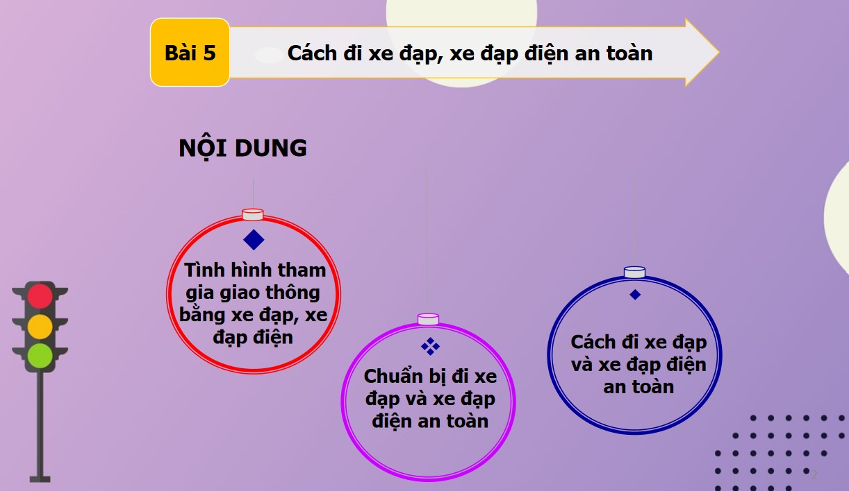 Bài giảng điện tử an toàn giao thông