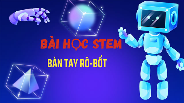 PowerPoint STEM Làm bàn tay Rô-bốt