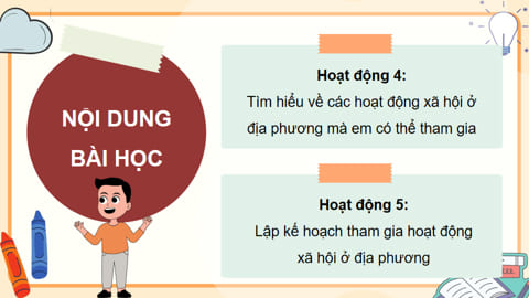 PowerPoint Tuần 14 Chủ đề 4 Hành động vì cộng đồng