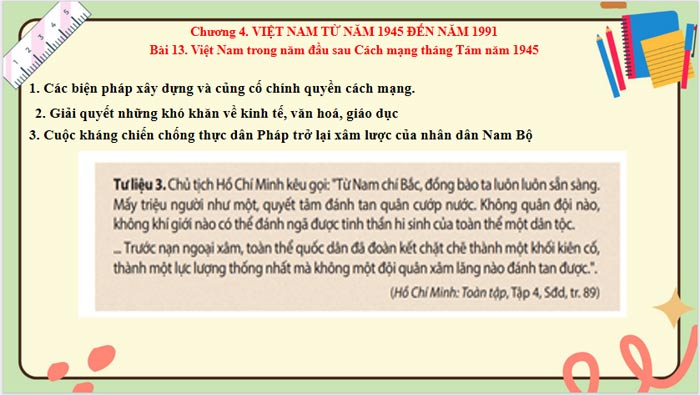 Lịch sử 9 Kết nối tri thức Bài 13
