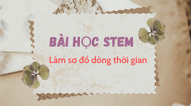 PowerPoint STEM Làm sơ đồ dòng thời gian